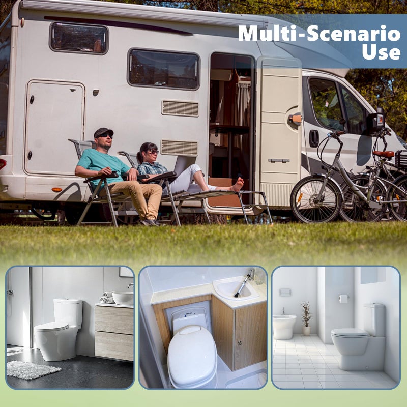 Funmit 385311658 RV Toilet Seal Kit Replacement for 300 310 320 Series Pedal Flush Toilets Fit for Marine Toilet Flange Seal | Prevent Leakage - Image 5